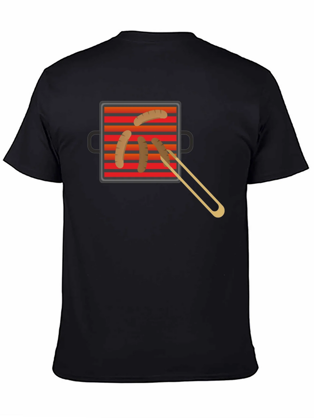 Grilling Time T-Shirt - BBQ Sausage Graphic Tee product image 4