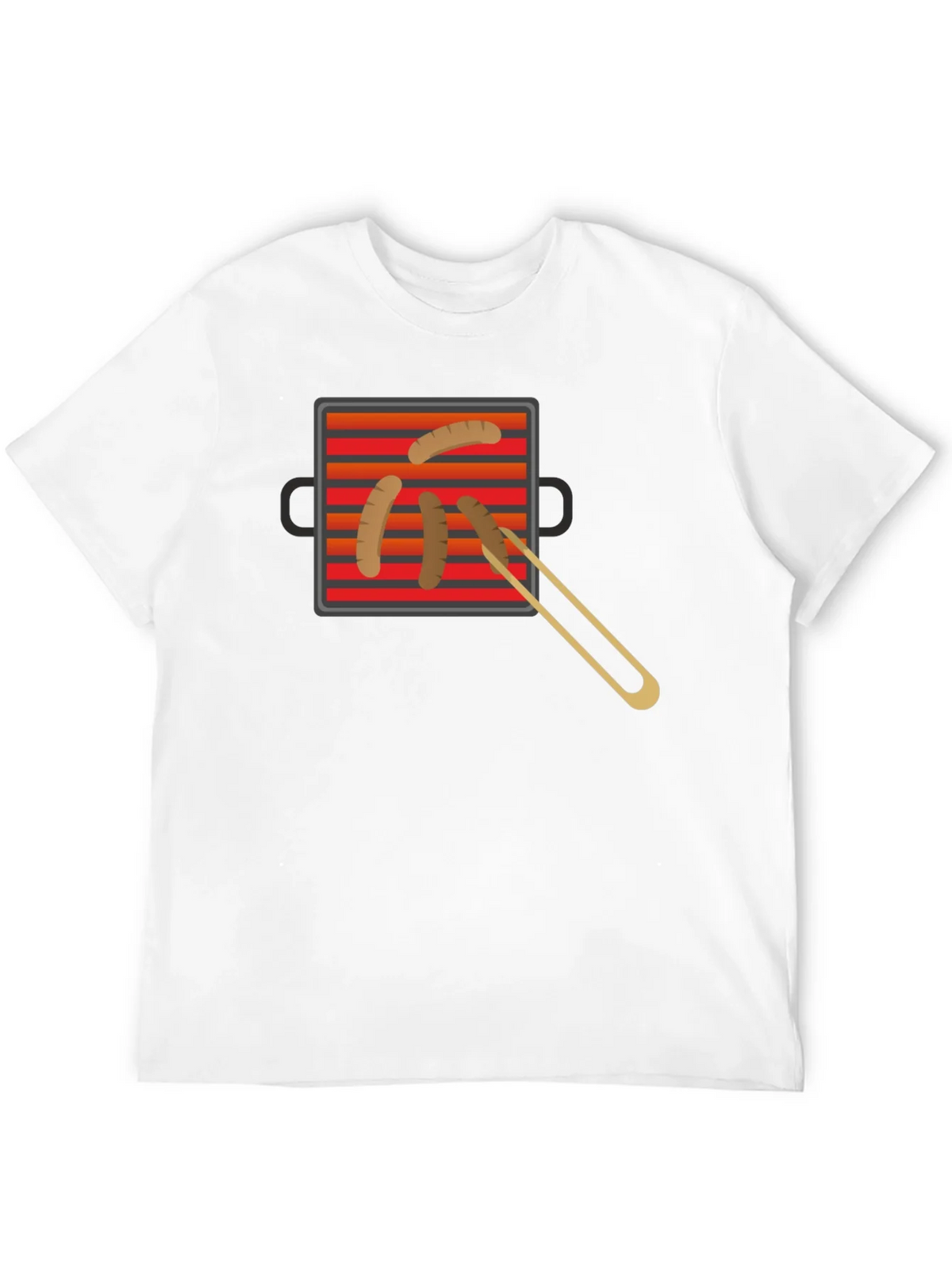 Grilling Time T-Shirt - BBQ Sausage Graphic Tee product image 11