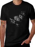 Camera Blueprint Graphic Tee - Black product image 1