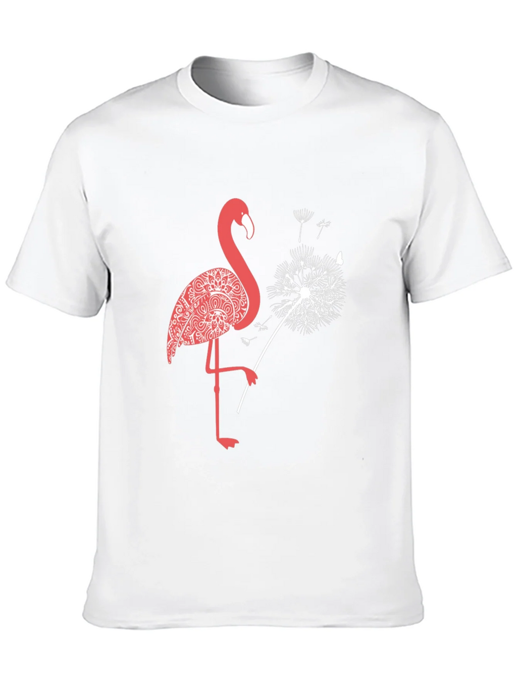 Flamingo Dandelion Graphic Tee - Stylish Comfort product image 8