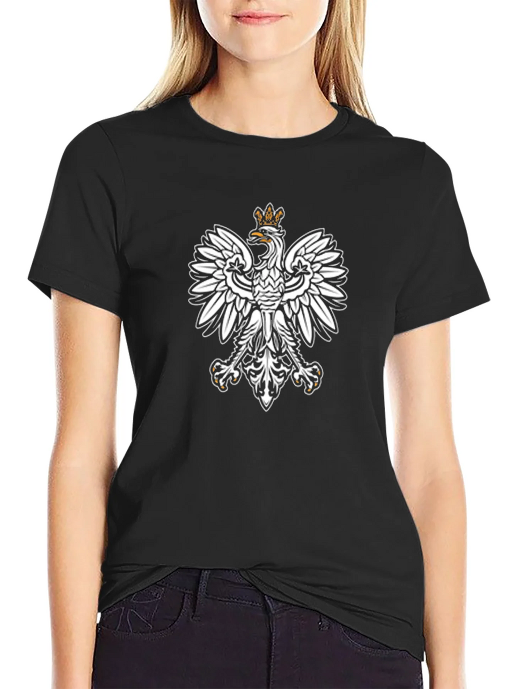Polish Eagle T-Shirt - Classic Black product image 2