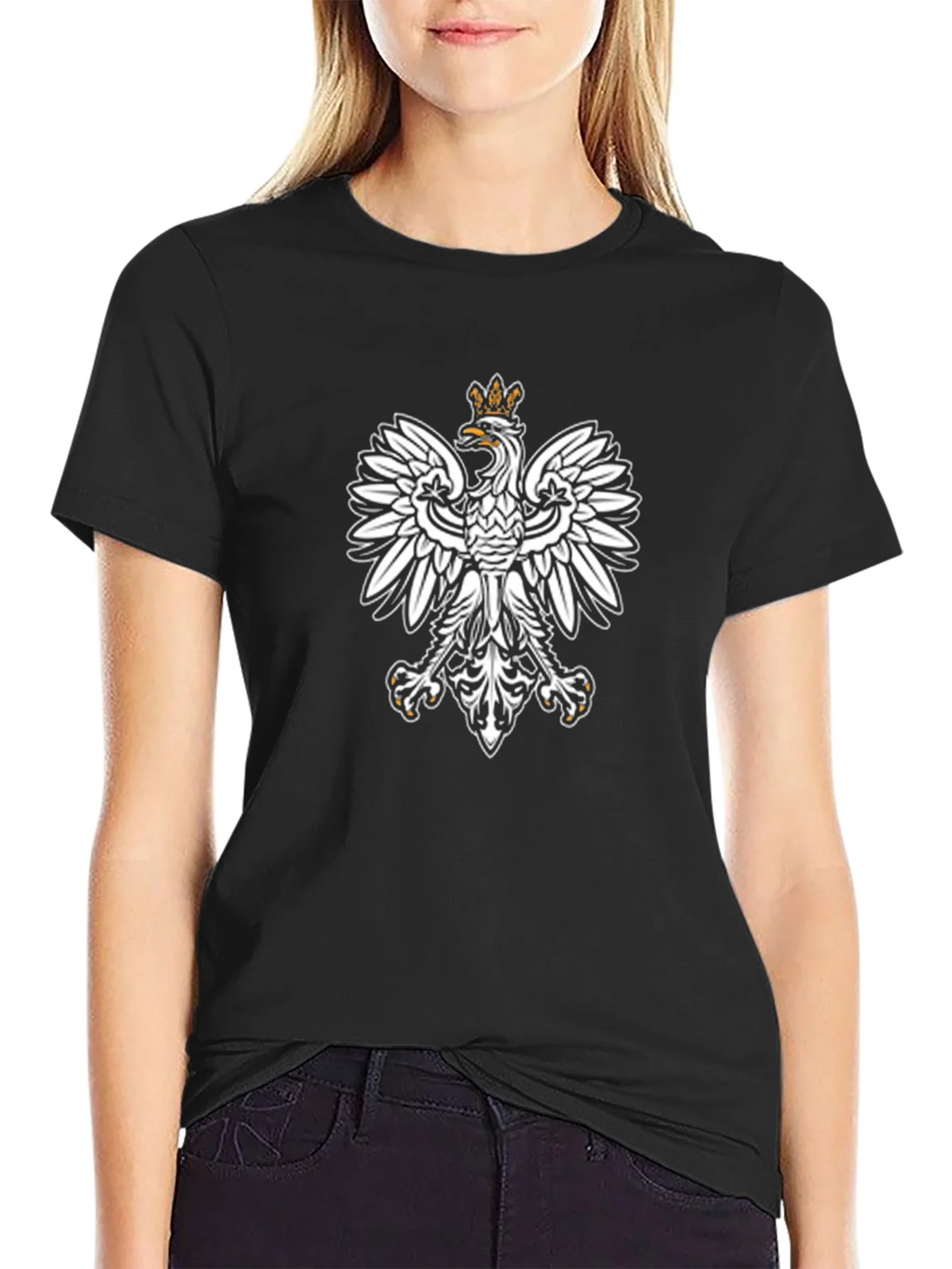 Polish Eagle T-Shirt - Classic Black product image 2