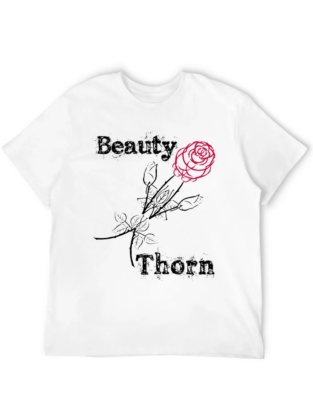 Beauty and Thorn Graphic Tee - Black product image 11