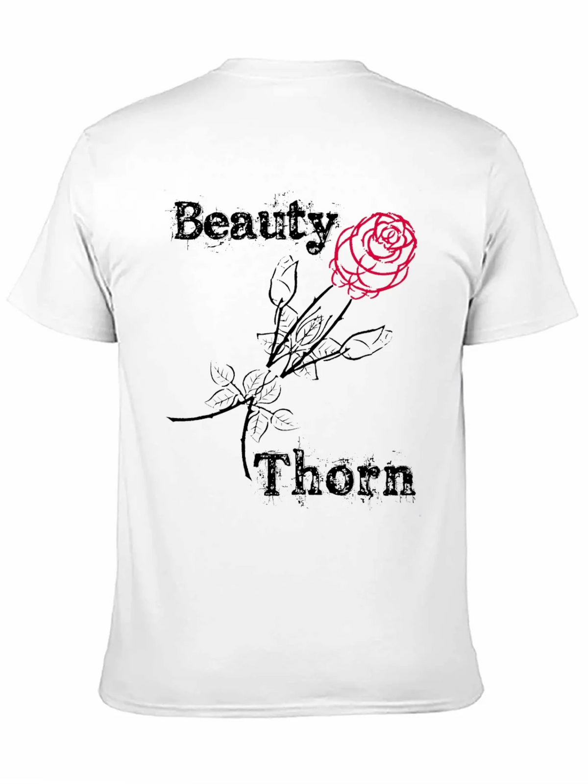 Beauty and Thorn Graphic Tee - Black product image 10
