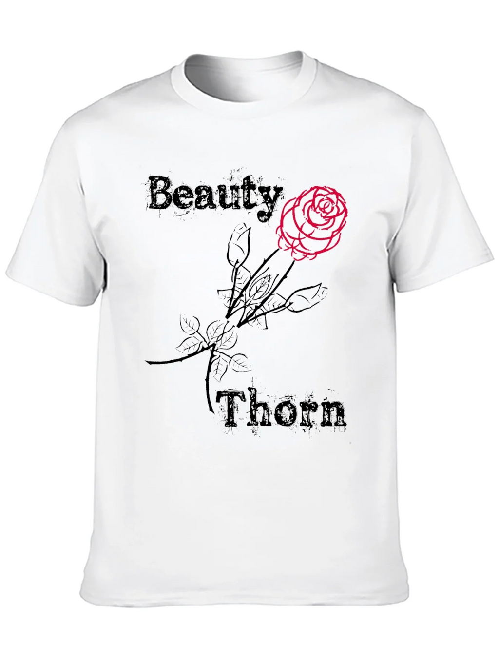 Beauty and Thorn Graphic Tee - Black product image 9