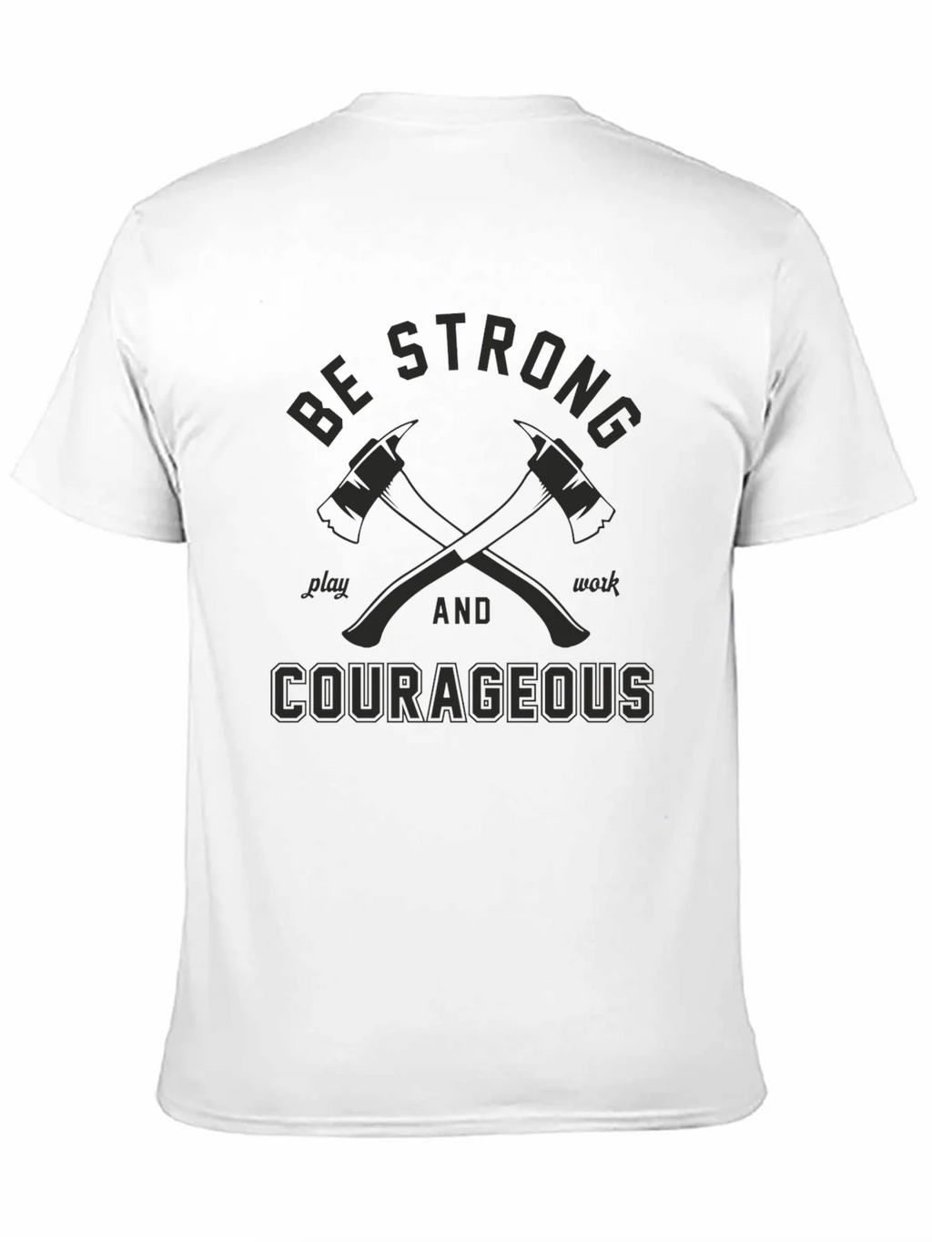 Be Strong Courageous Graphic Tee product image 7
