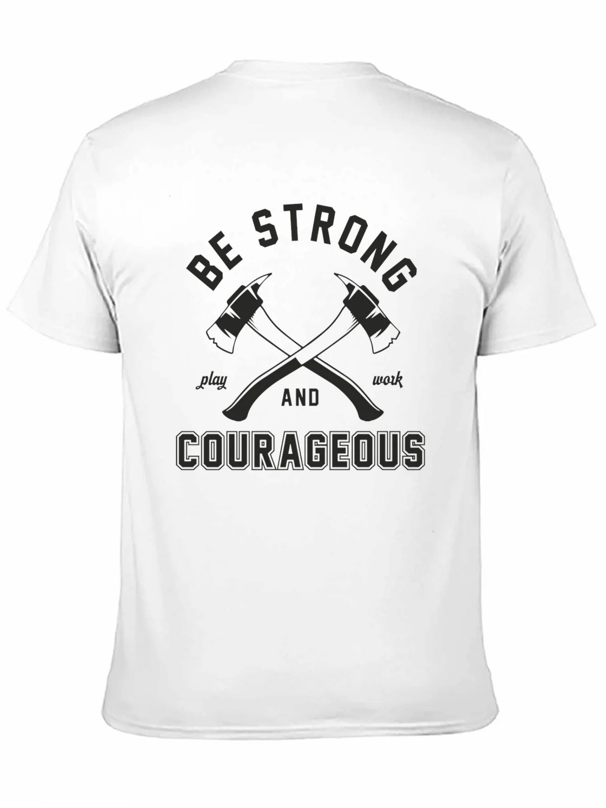 Be Strong Courageous Graphic Tee product image 7
