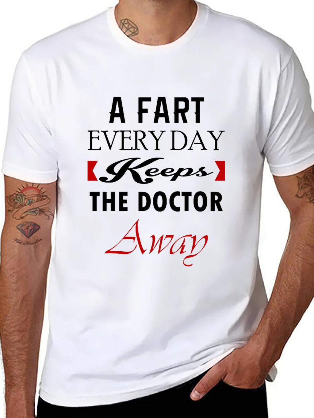 Funny A Fart Every Day Graphic T-Shirt product image 7