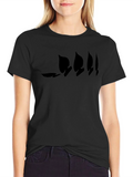 Mens Black Claw Graphic T-Shirt - Casual Style product image 1