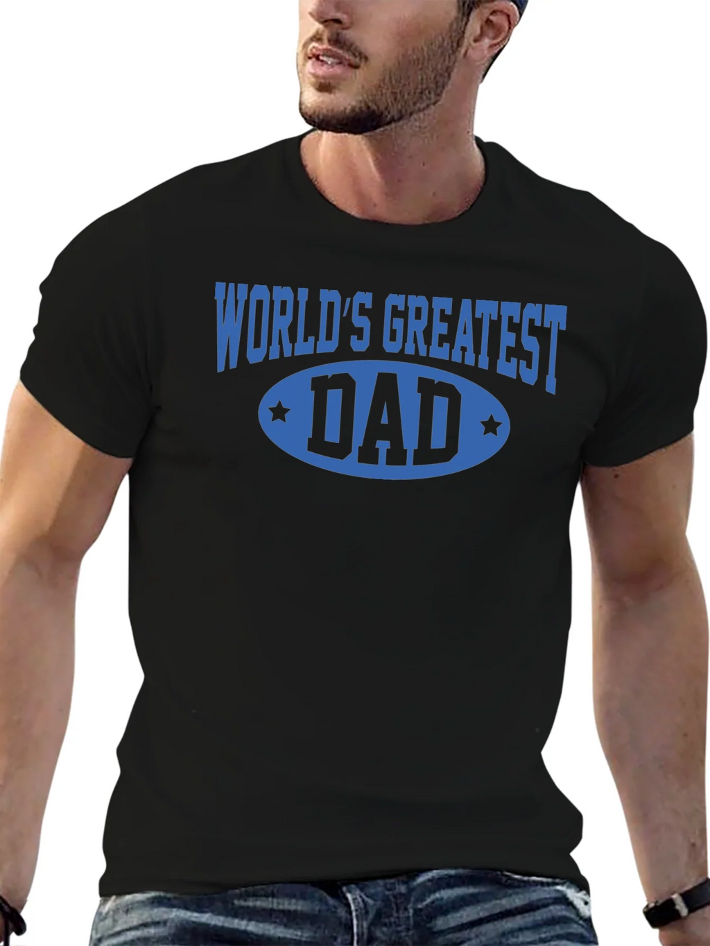 Worlds Greatest Dad Graphic T-Shirt product image 6