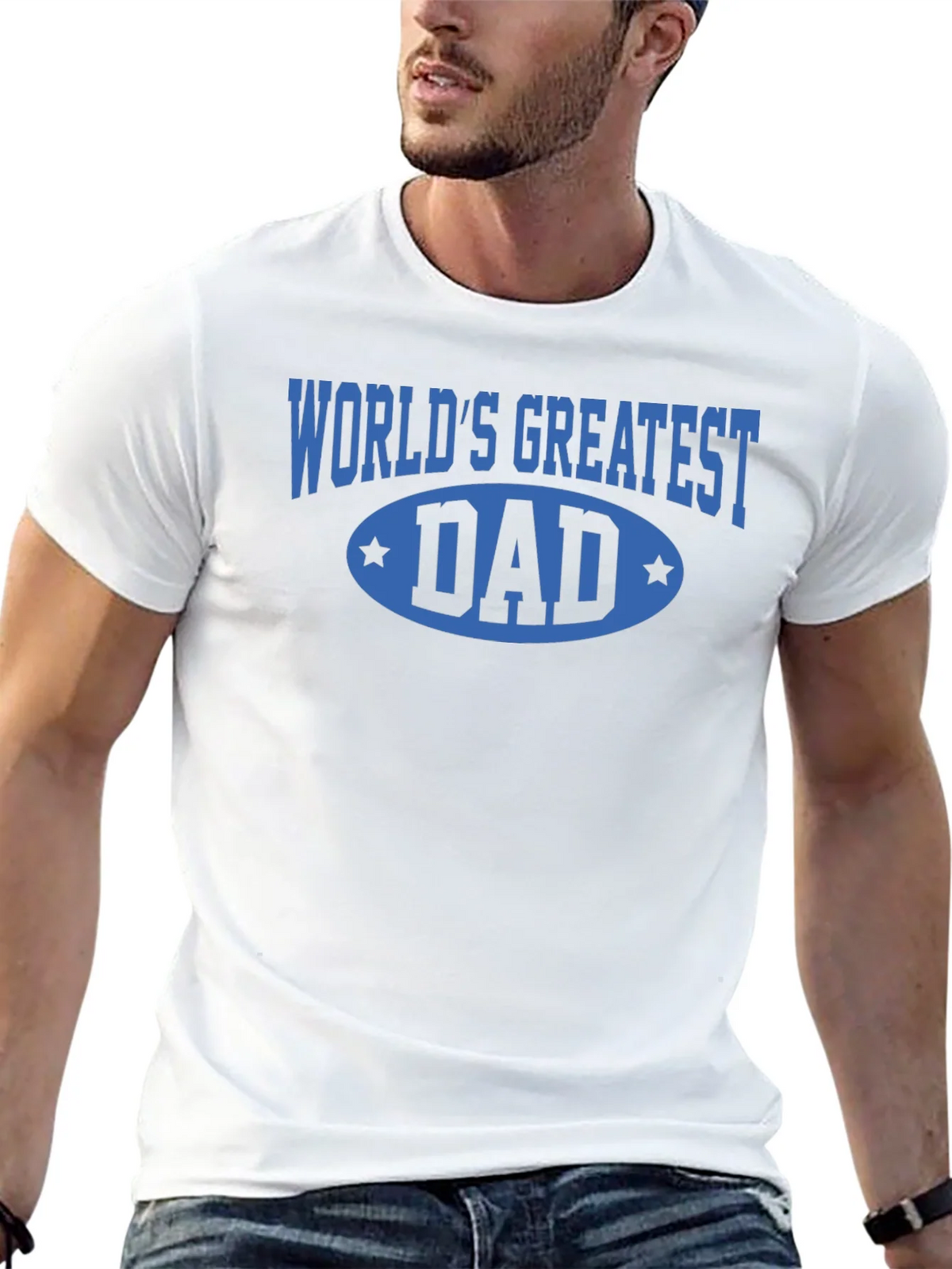 Worlds Greatest Dad Graphic T-Shirt product image 12