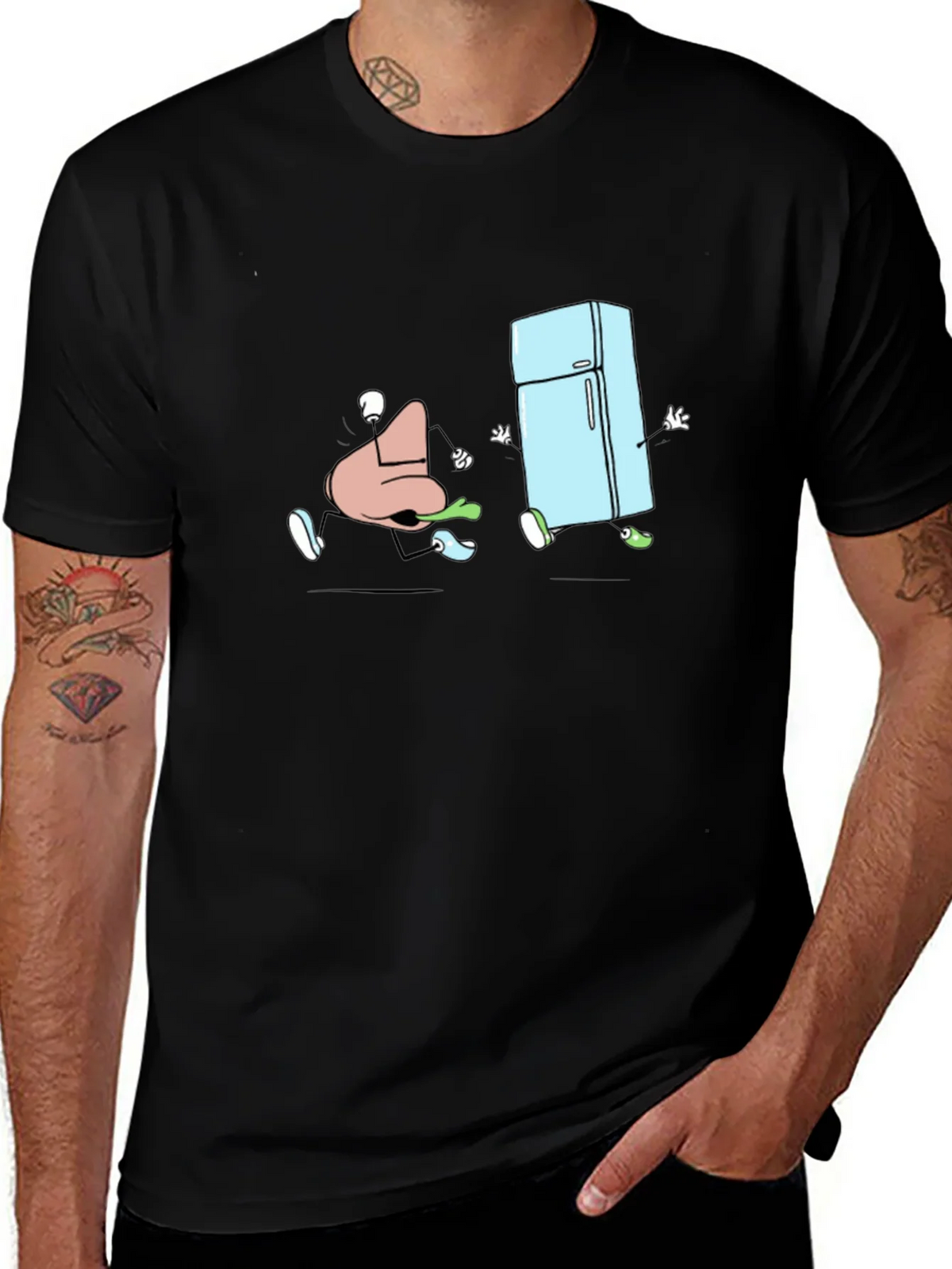 Funny Nose Fridge T-Shirt product image 1