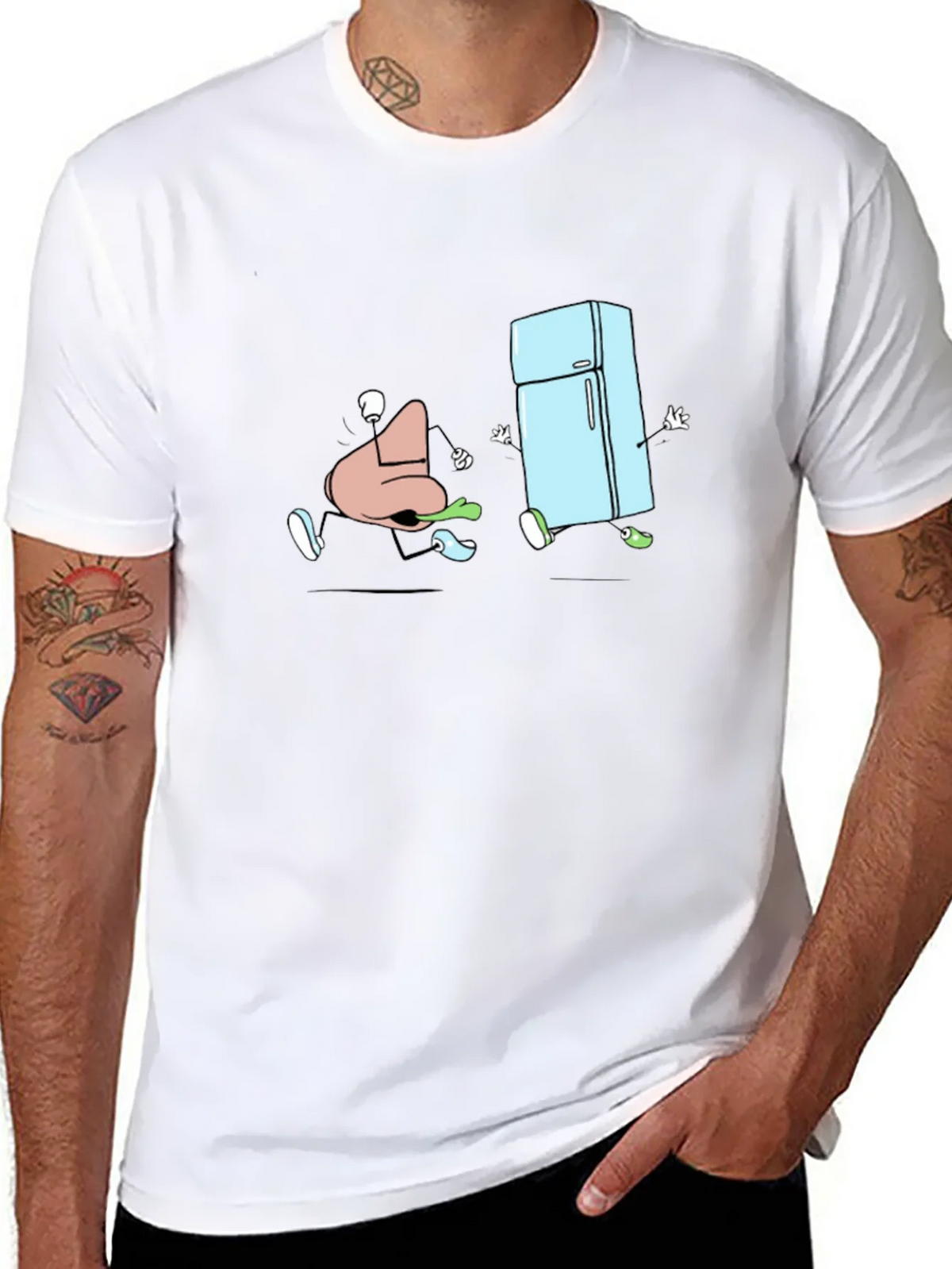 Funny Nose Fridge T-Shirt product image 7
