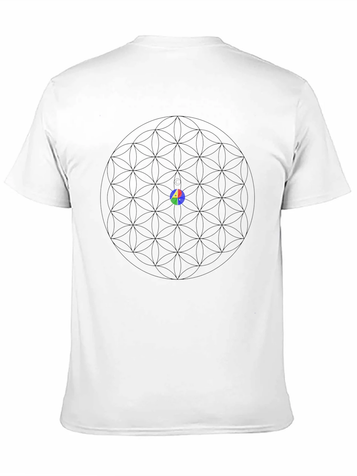 Geometric Pattern T-Shirt: Flower of Life Design product image 10