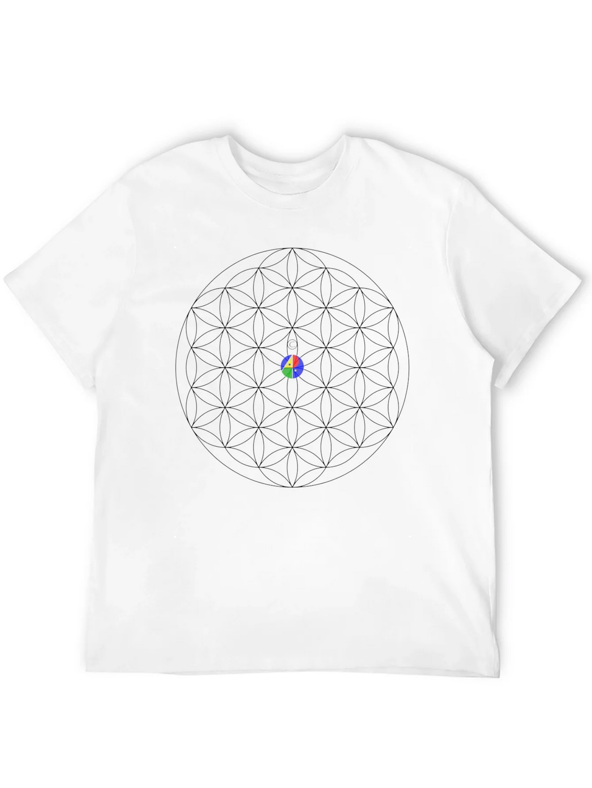 Geometric Pattern T-Shirt: Flower of Life Design product image 11