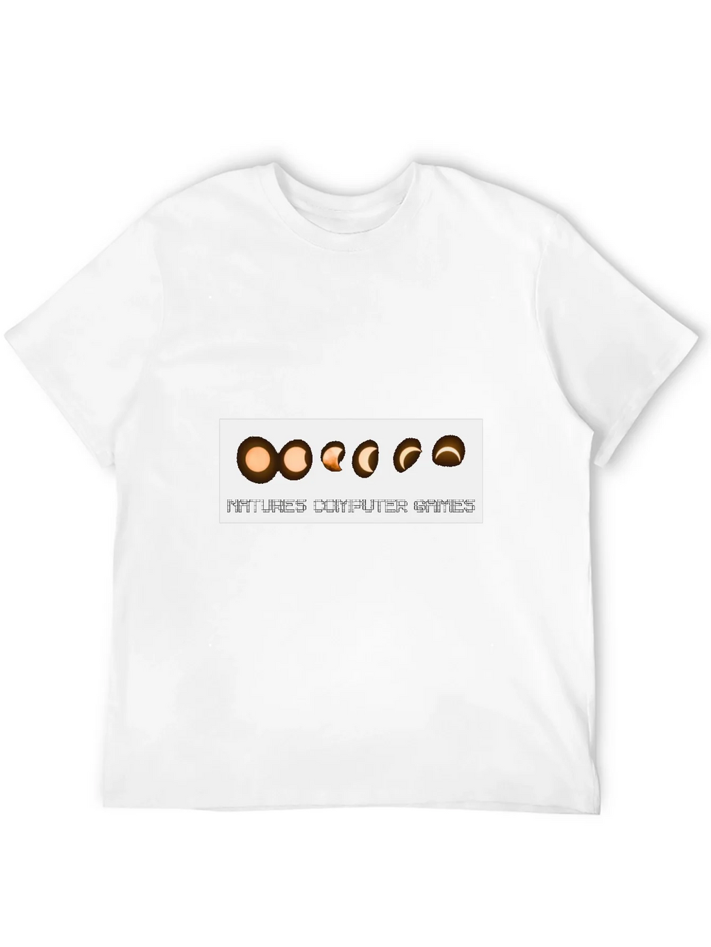Natures Computer Games Black T-Shirt product image 5