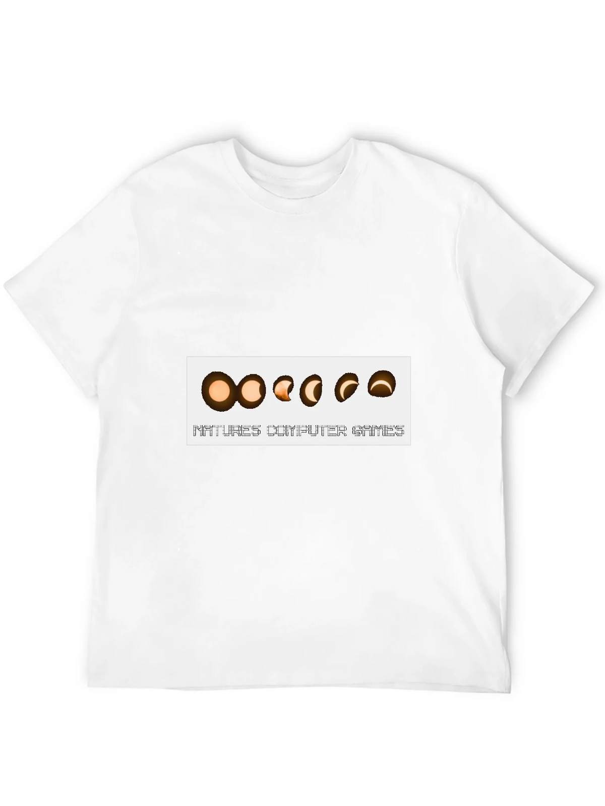 Natures Computer Games Black T-Shirt product image 5