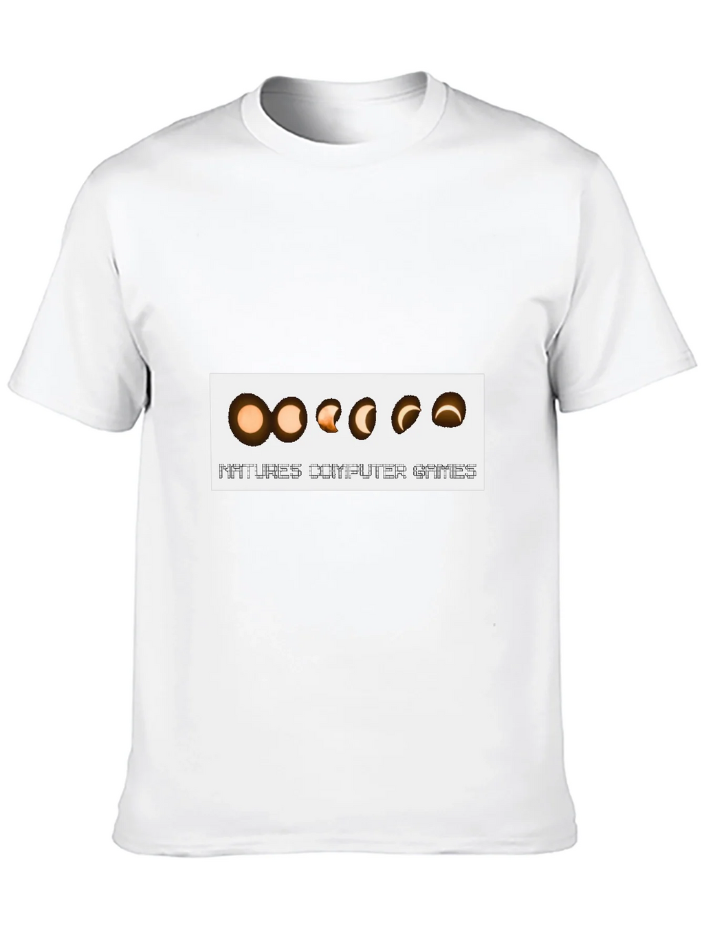 Natures Computer Games Black T-Shirt product image 4