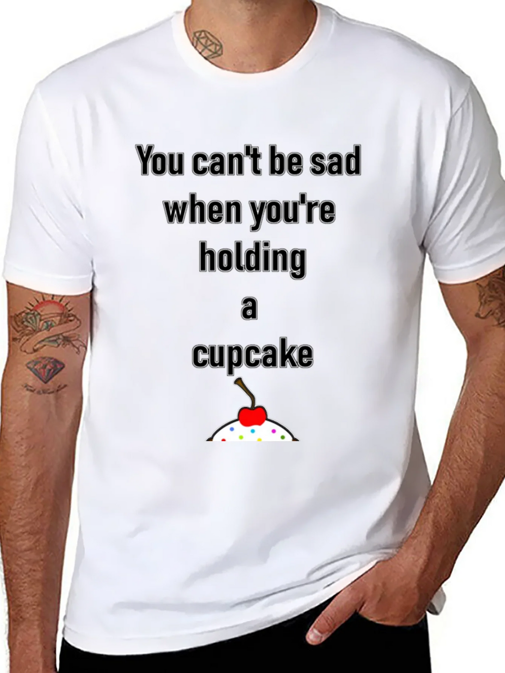 Cupcake Lover T-Shirt - Funny Saying product image 6