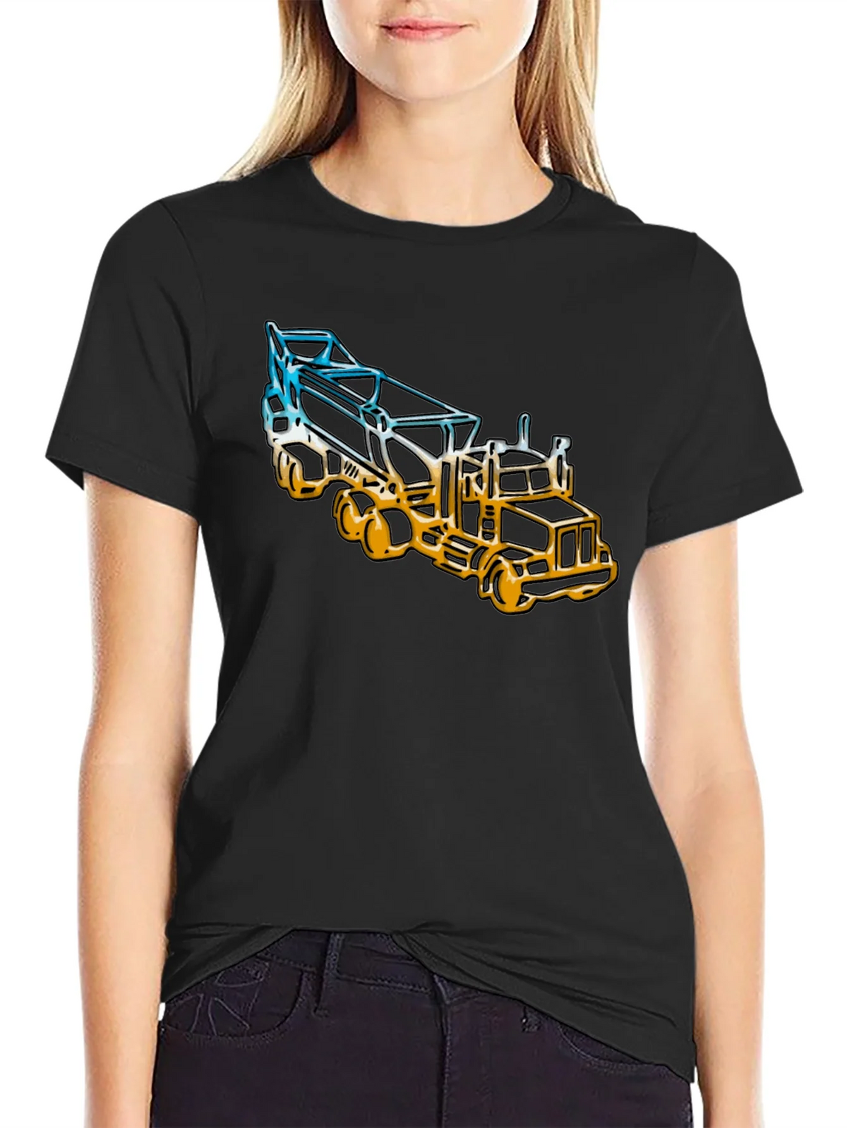 Truck Graphic T-Shirt - Cool Design product image 2