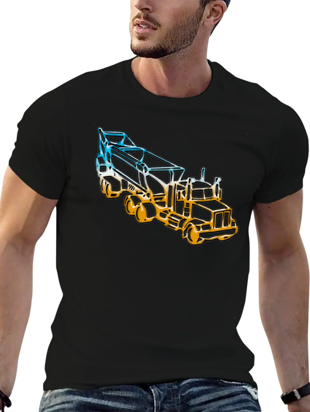 Truck Graphic T-Shirt - Cool Design product image 6