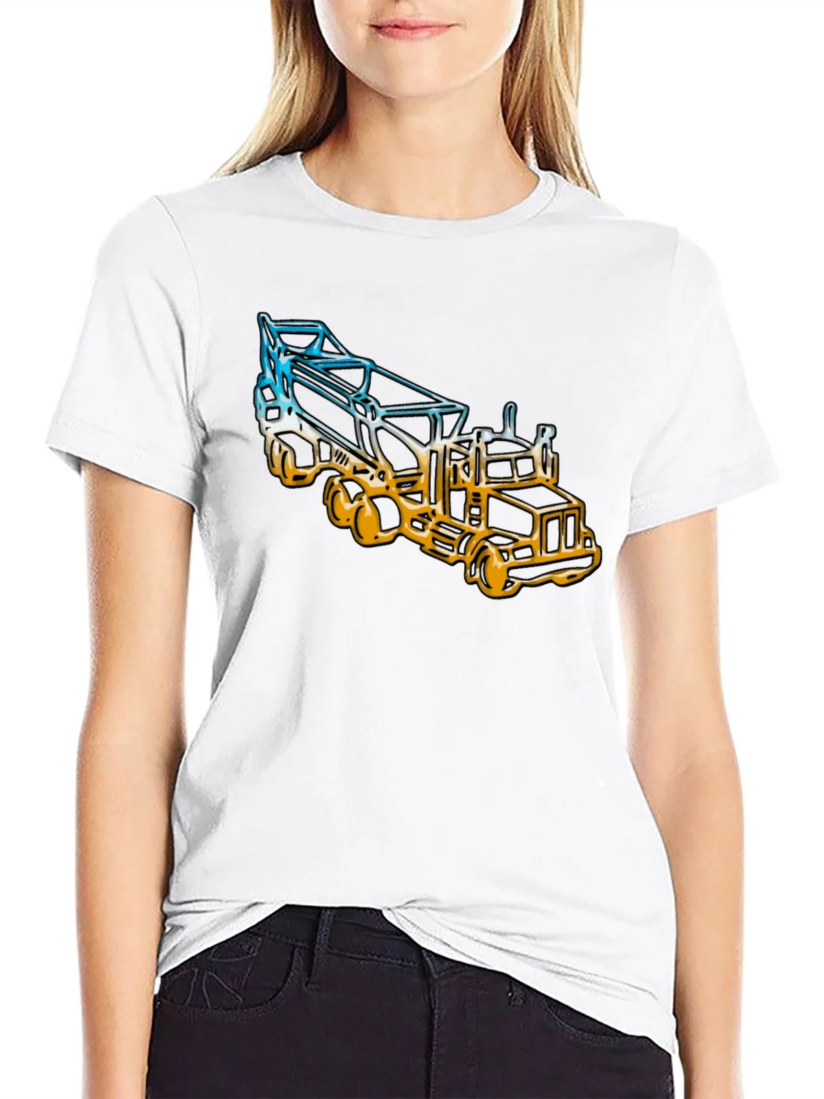 Truck Graphic T-Shirt - Cool Design product image 7
