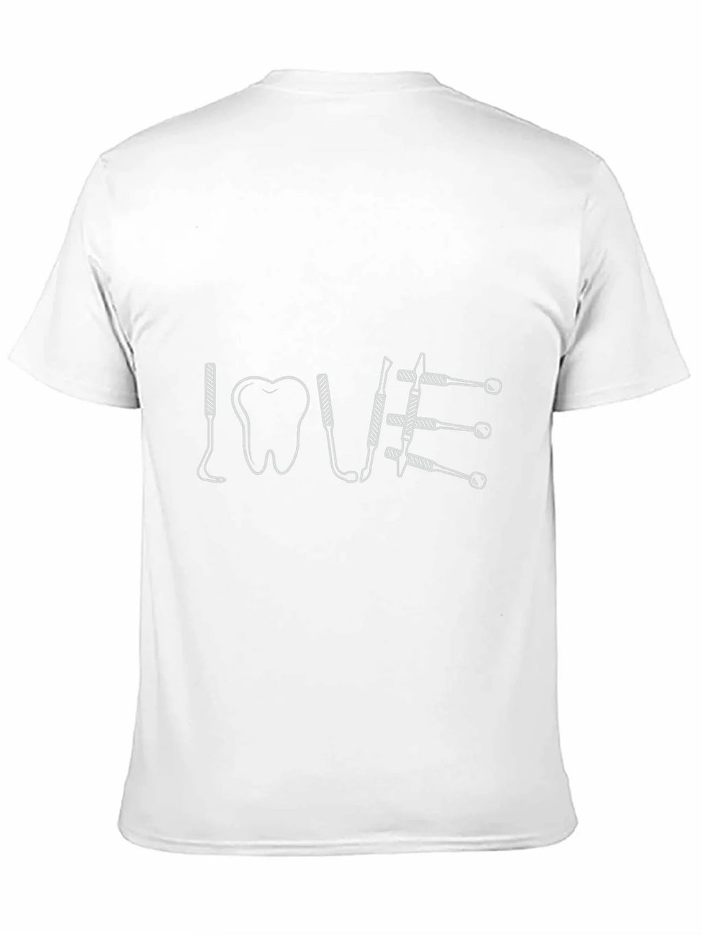 Dentist LOVE Graphic T-Shirt - Black product image 10