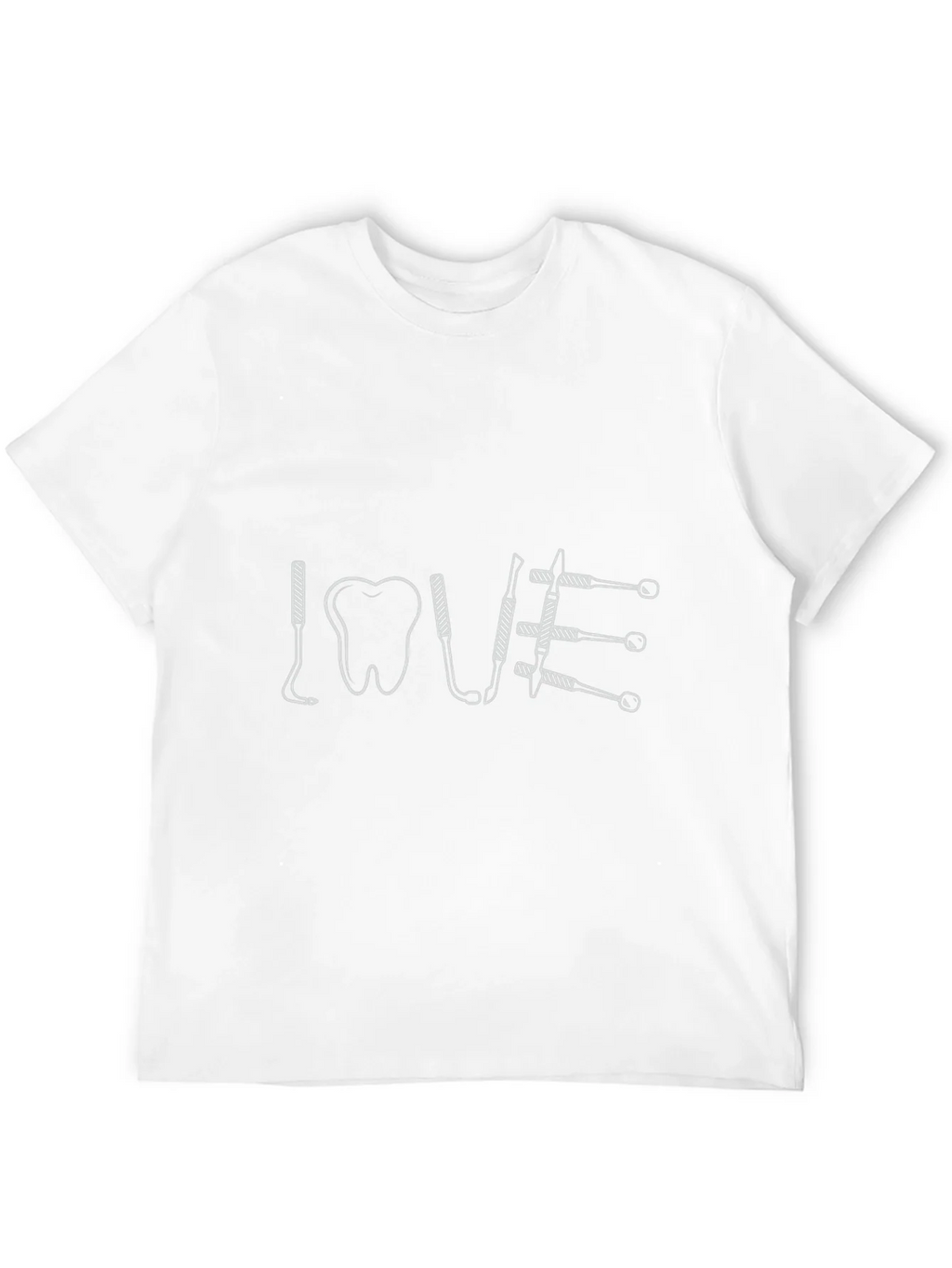 Dentist LOVE Graphic T-Shirt - Black product image 11