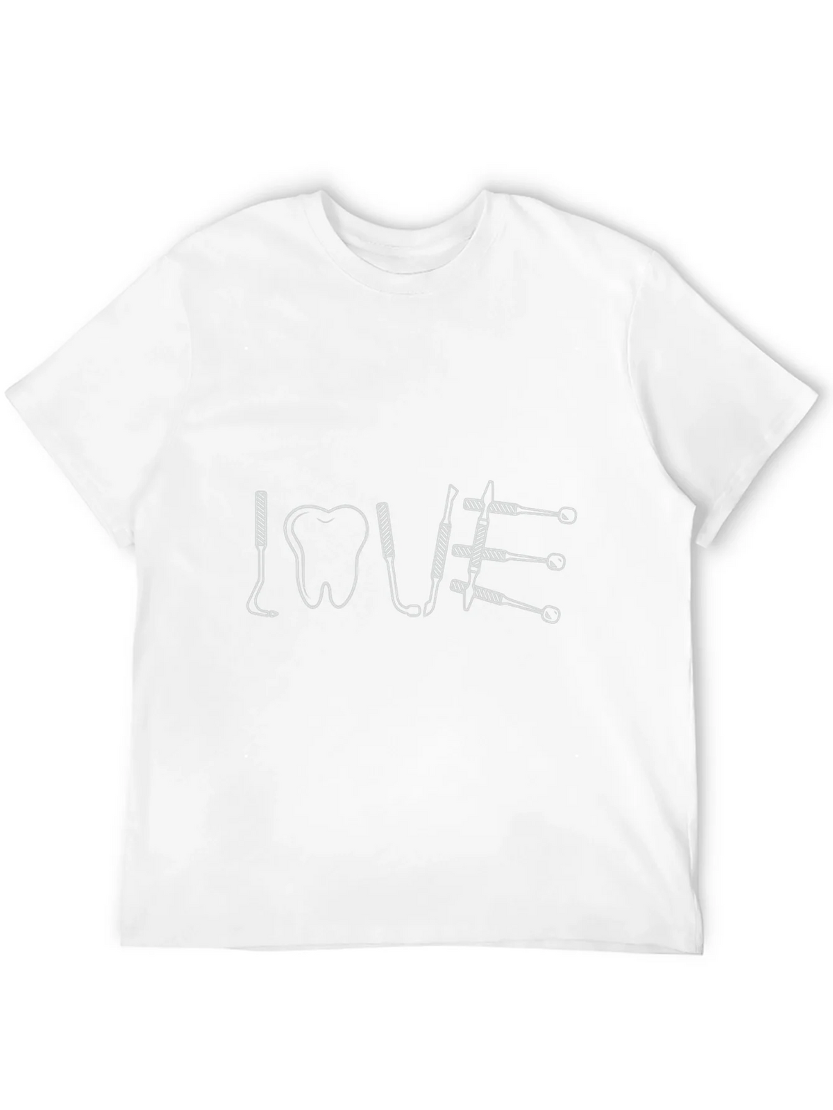 Dentist LOVE Graphic T-Shirt - Black product image 11