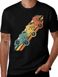 Retro Cycling T-Shirt - Vintage Bike Graphic Tee product image 1