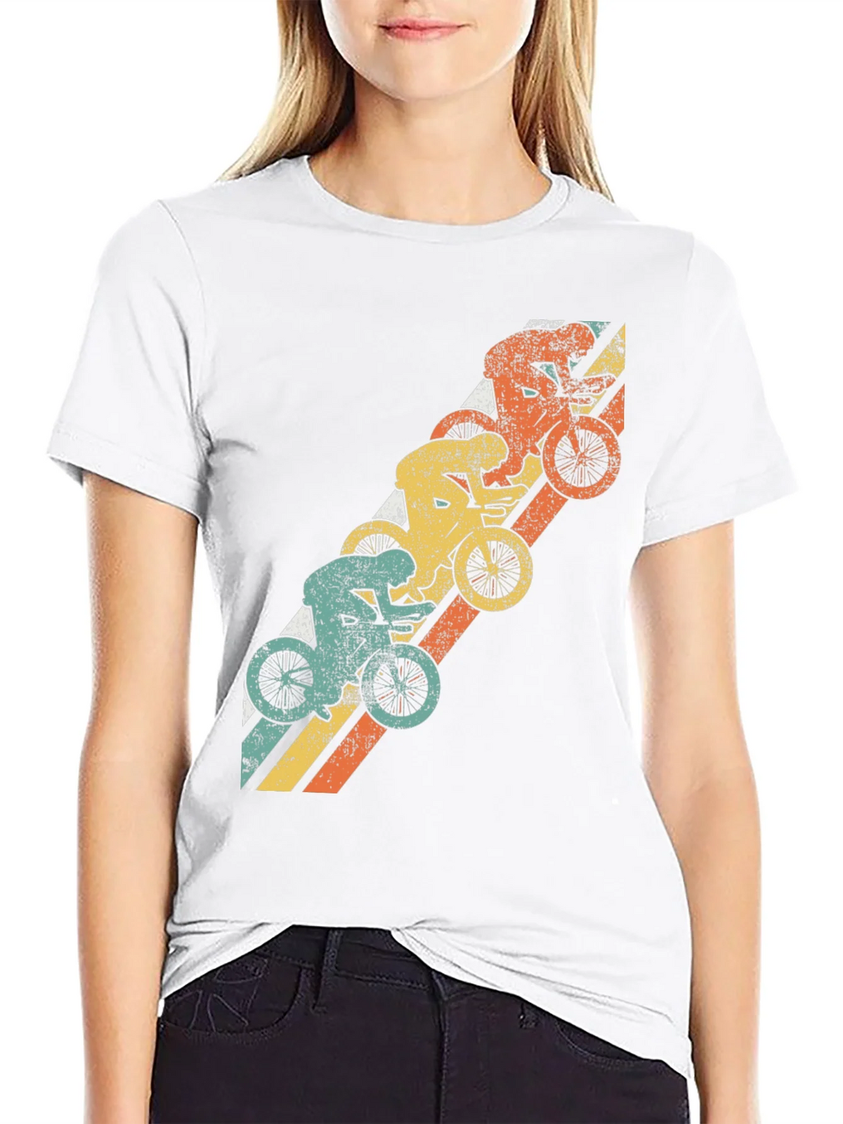 Retro Cycling T-Shirt - Vintage Bike Graphic Tee product image 8