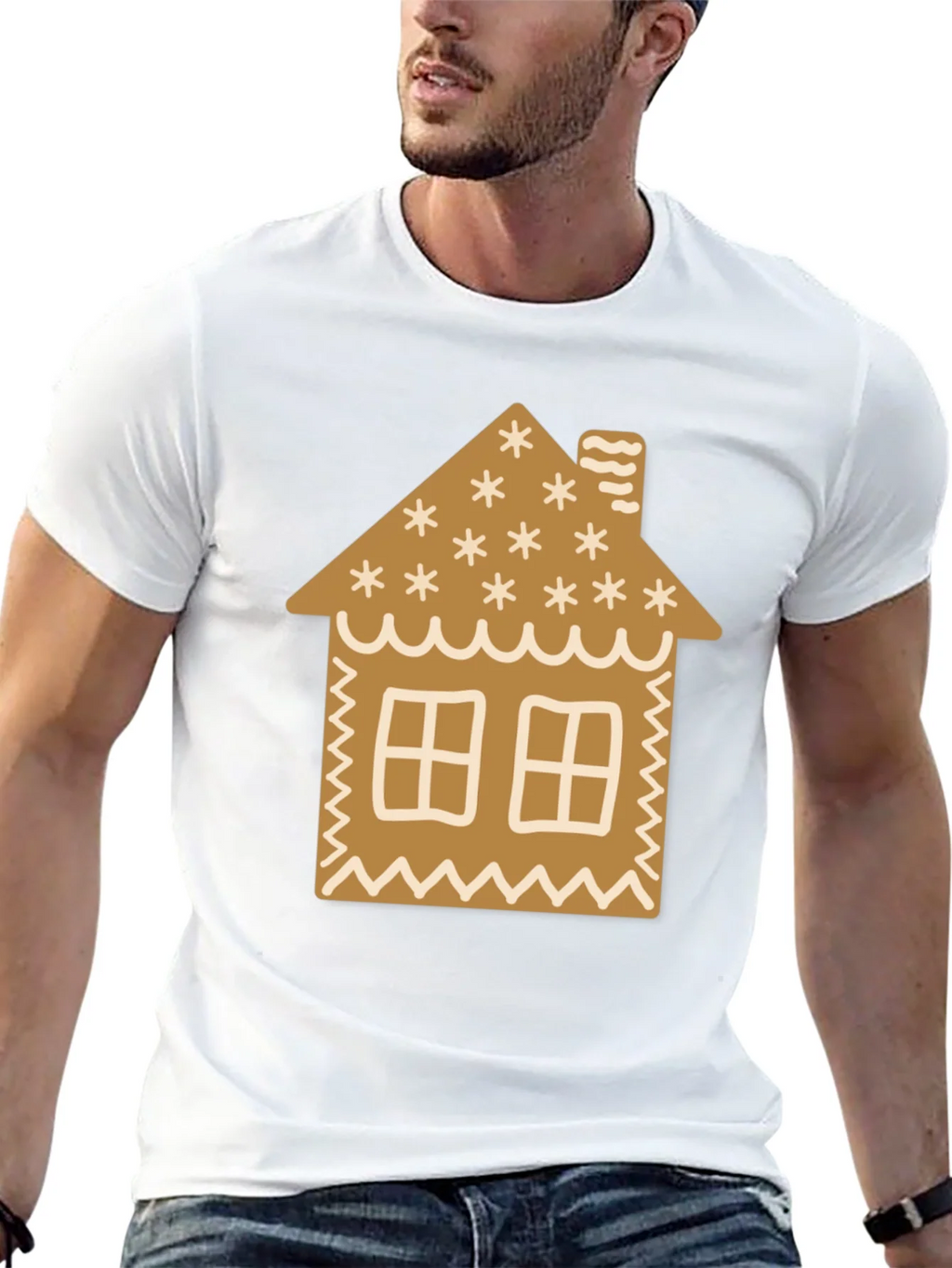 Gingerbread House Graphic Tee product image 12