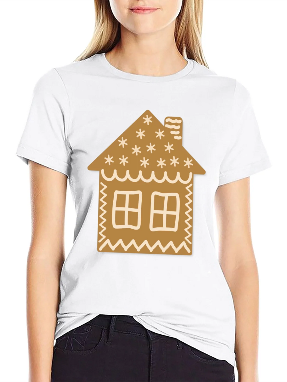 Gingerbread House Graphic Tee product image 8