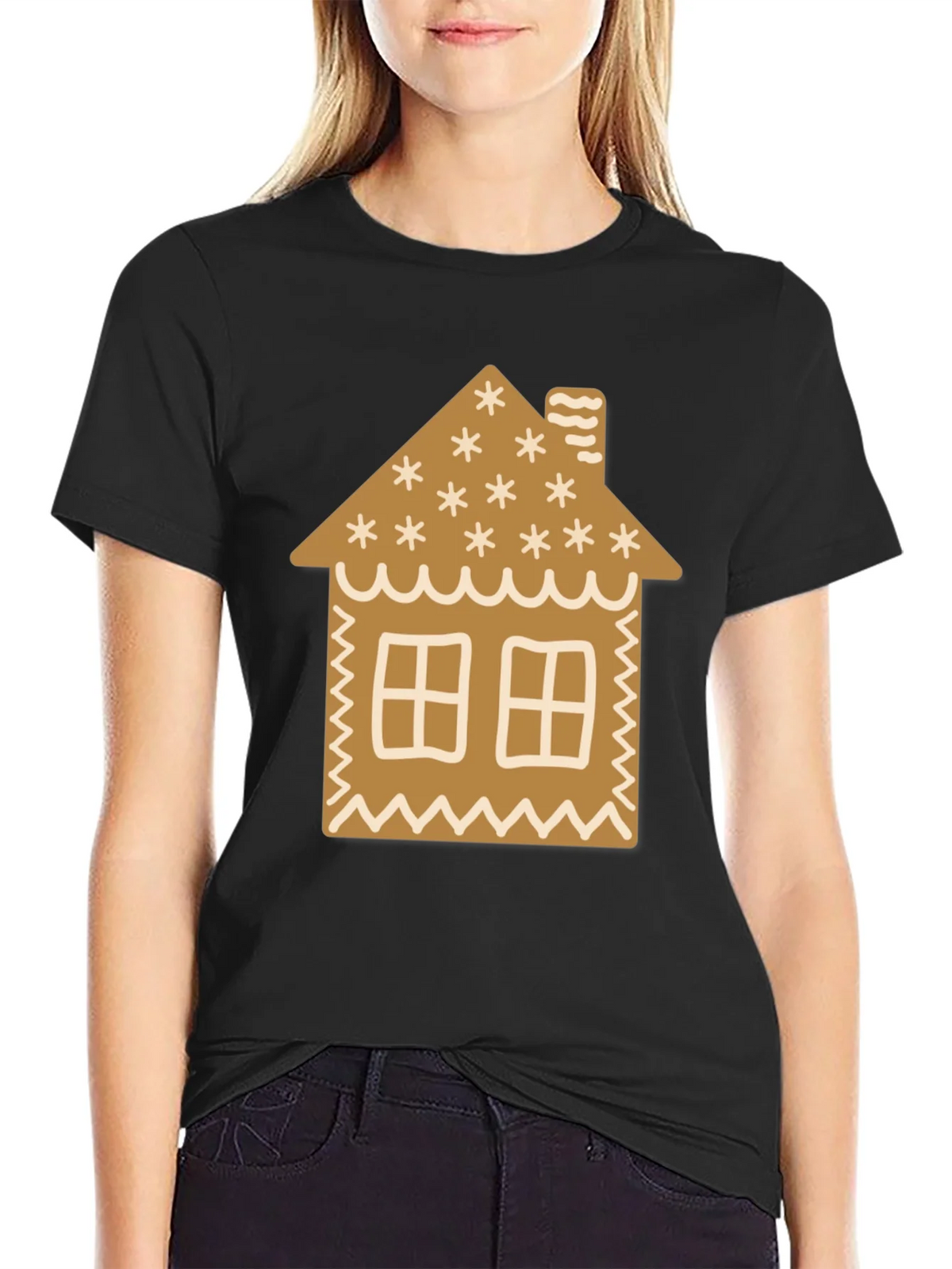 Gingerbread House Graphic Tee product image 2