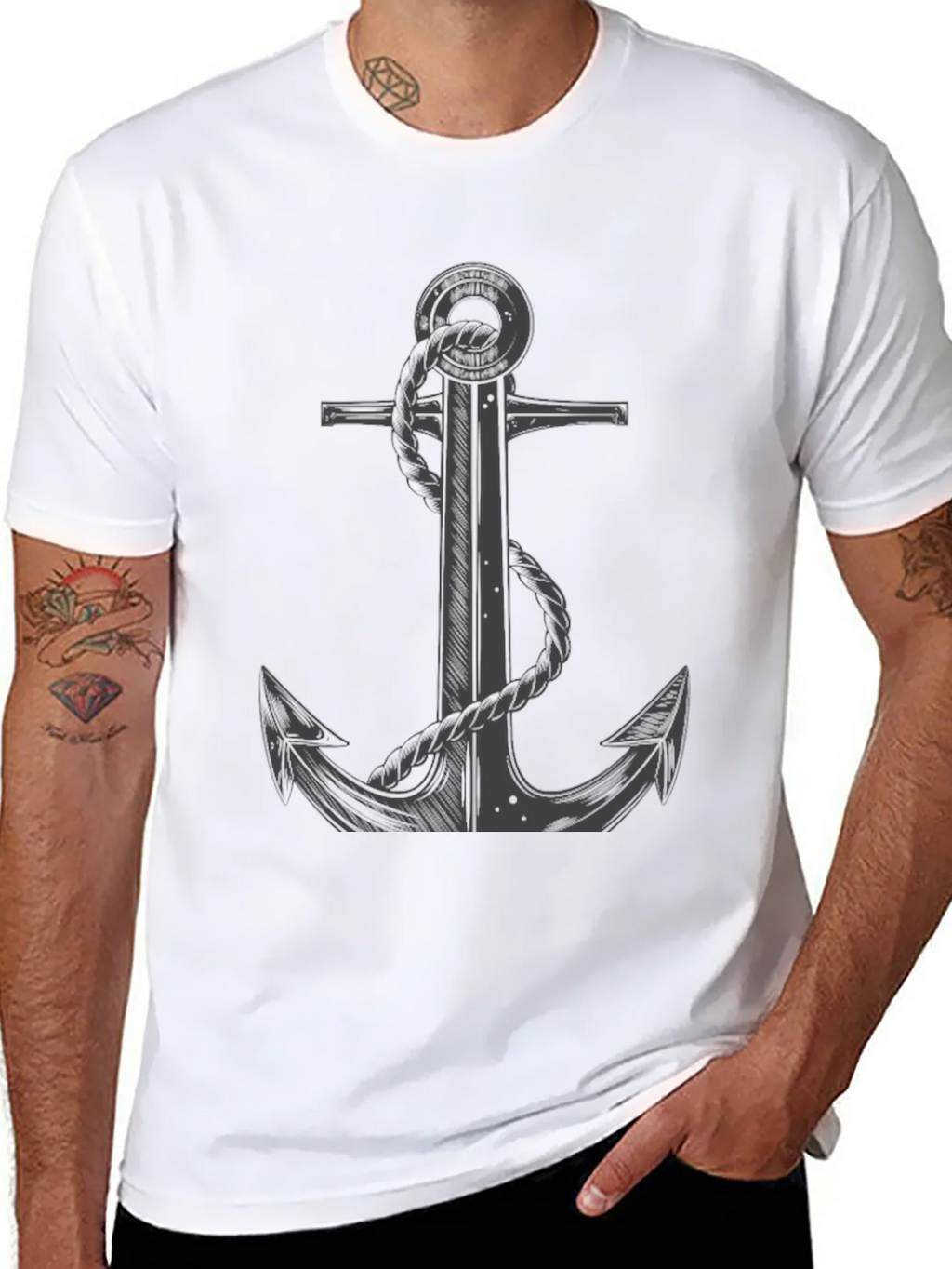 Anchor Graphic Tee - Nautical Style product image 7