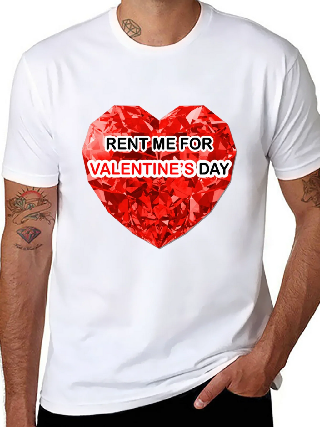 Rent Me For Valentines Day T-Shirt product image 7