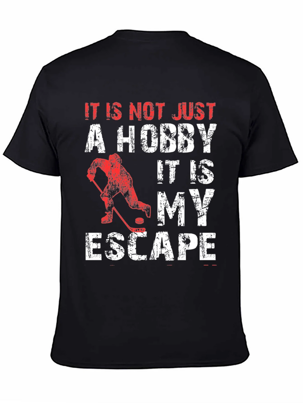 Hockey Escape T-Shirt - Hobby & Sport Tee product image 4