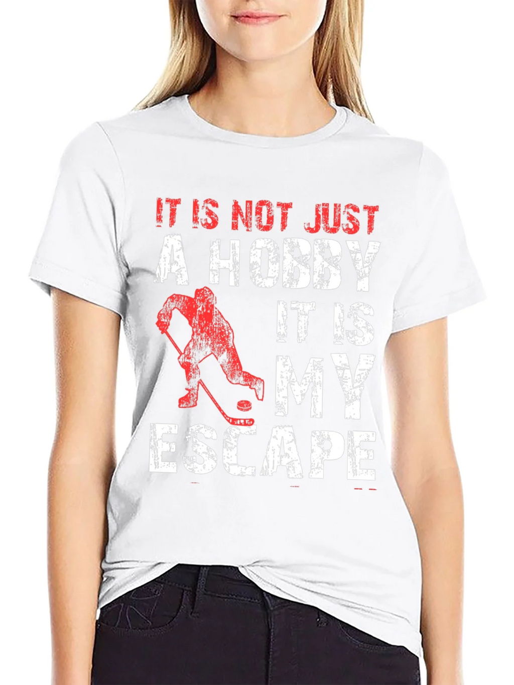 Hockey Escape T-Shirt - Hobby & Sport Tee product image 8