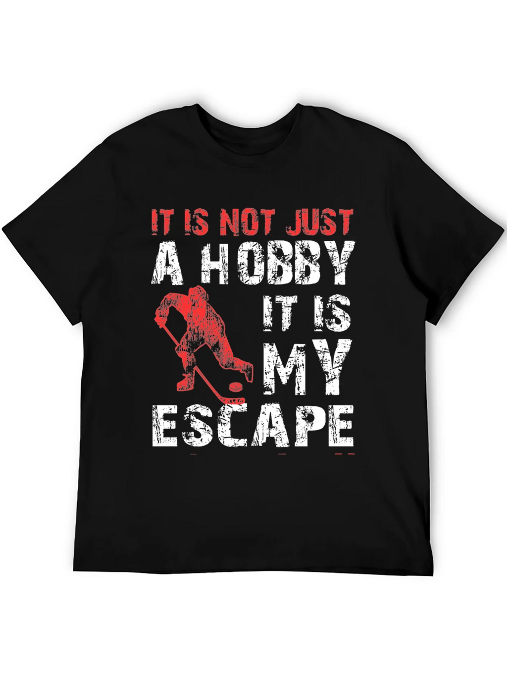 Hockey Escape T-Shirt - Hobby & Sport Tee product image 5