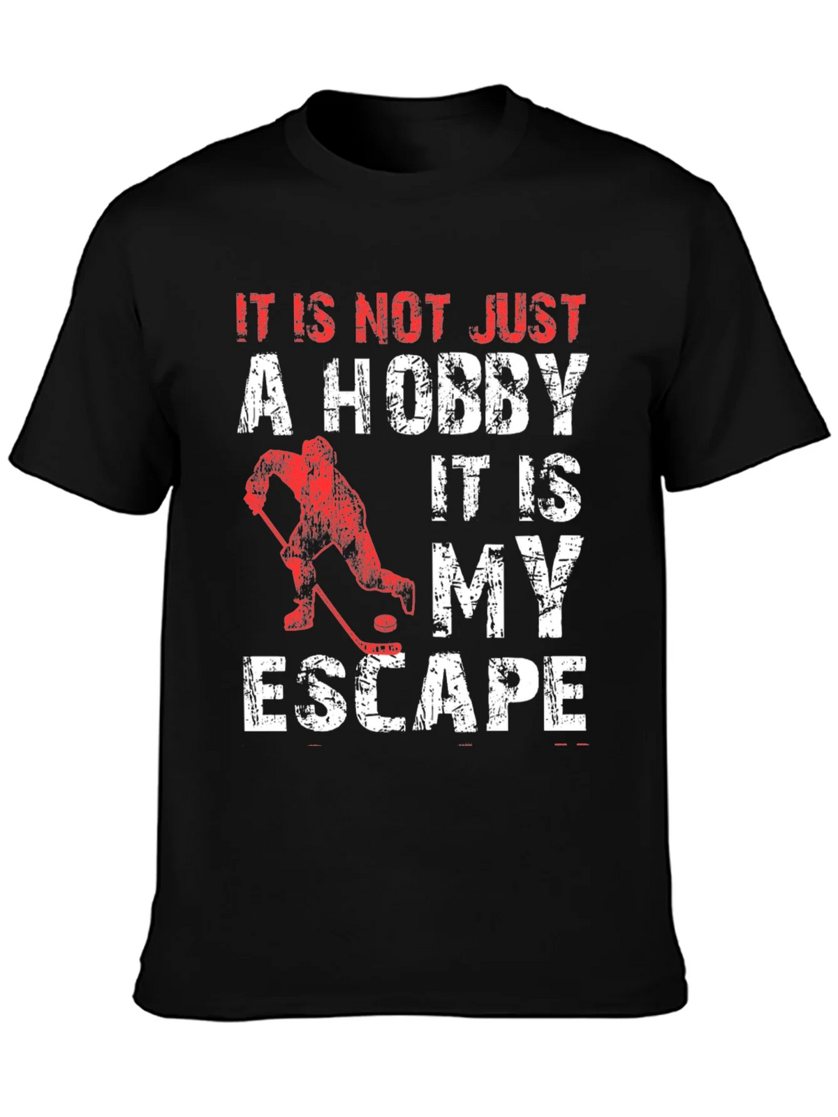 Hockey Escape T-Shirt - Hobby & Sport Tee product image 3