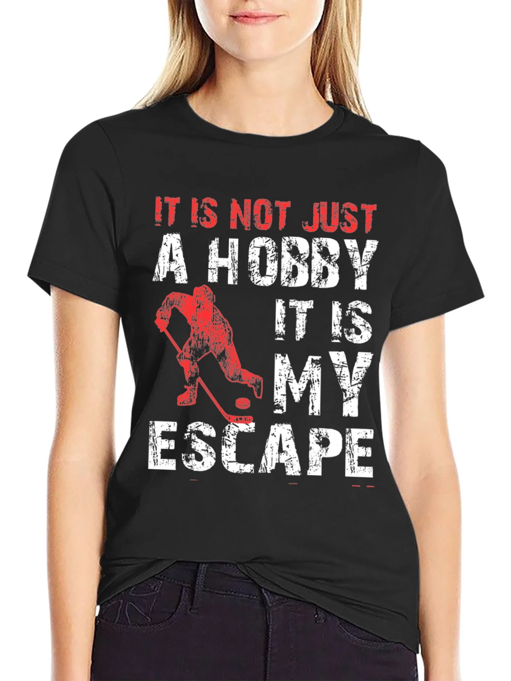 Hockey Escape T-Shirt - Hobby & Sport Tee product image 2