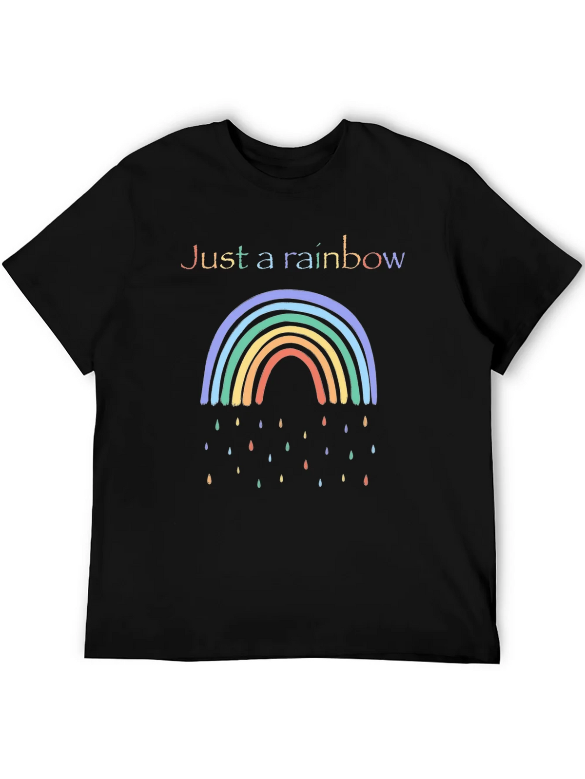 Rainbow Graphic Tee - Just a T-Shirt product image 5