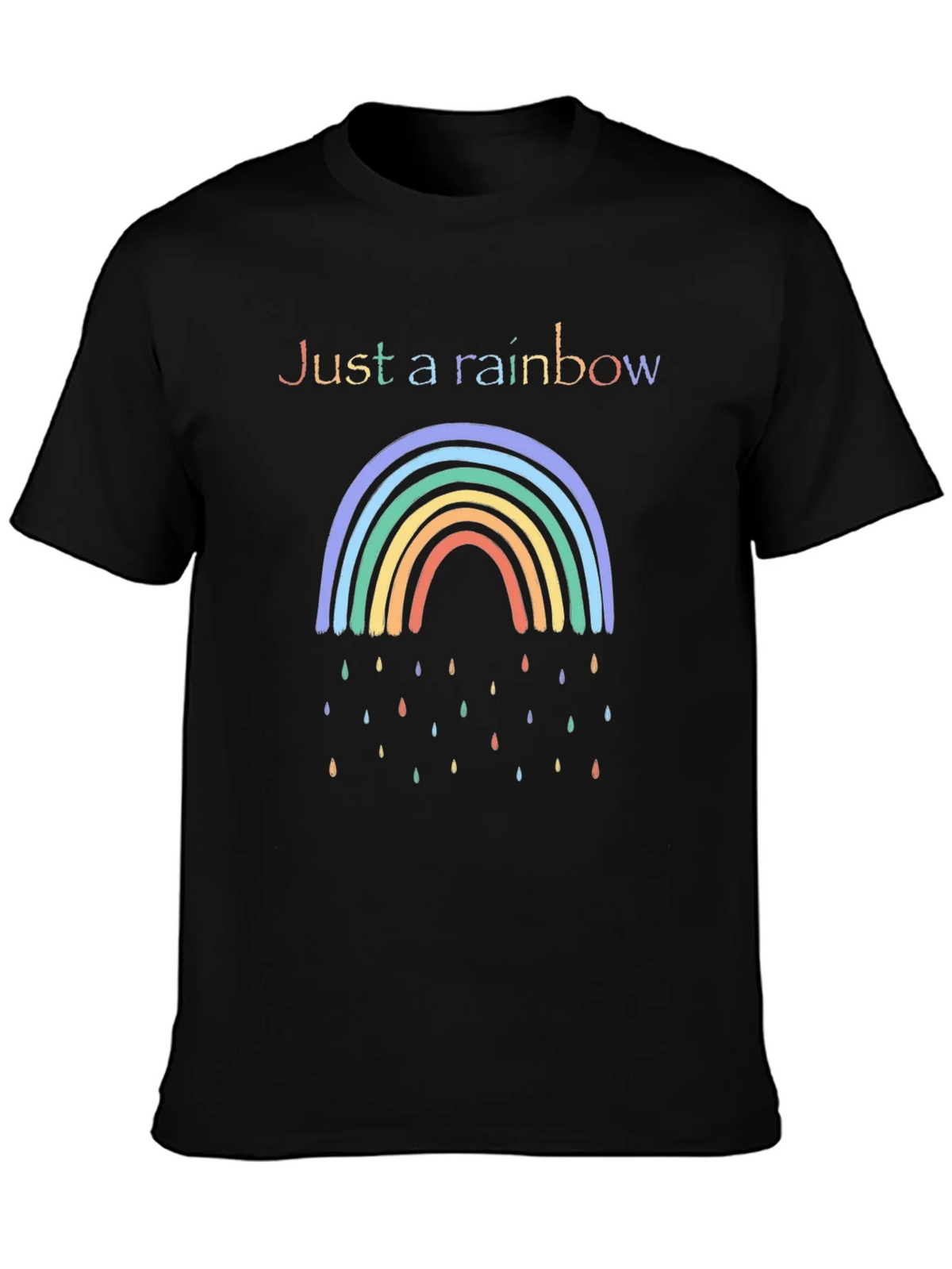 Rainbow Graphic Tee - Just a T-Shirt product image 3