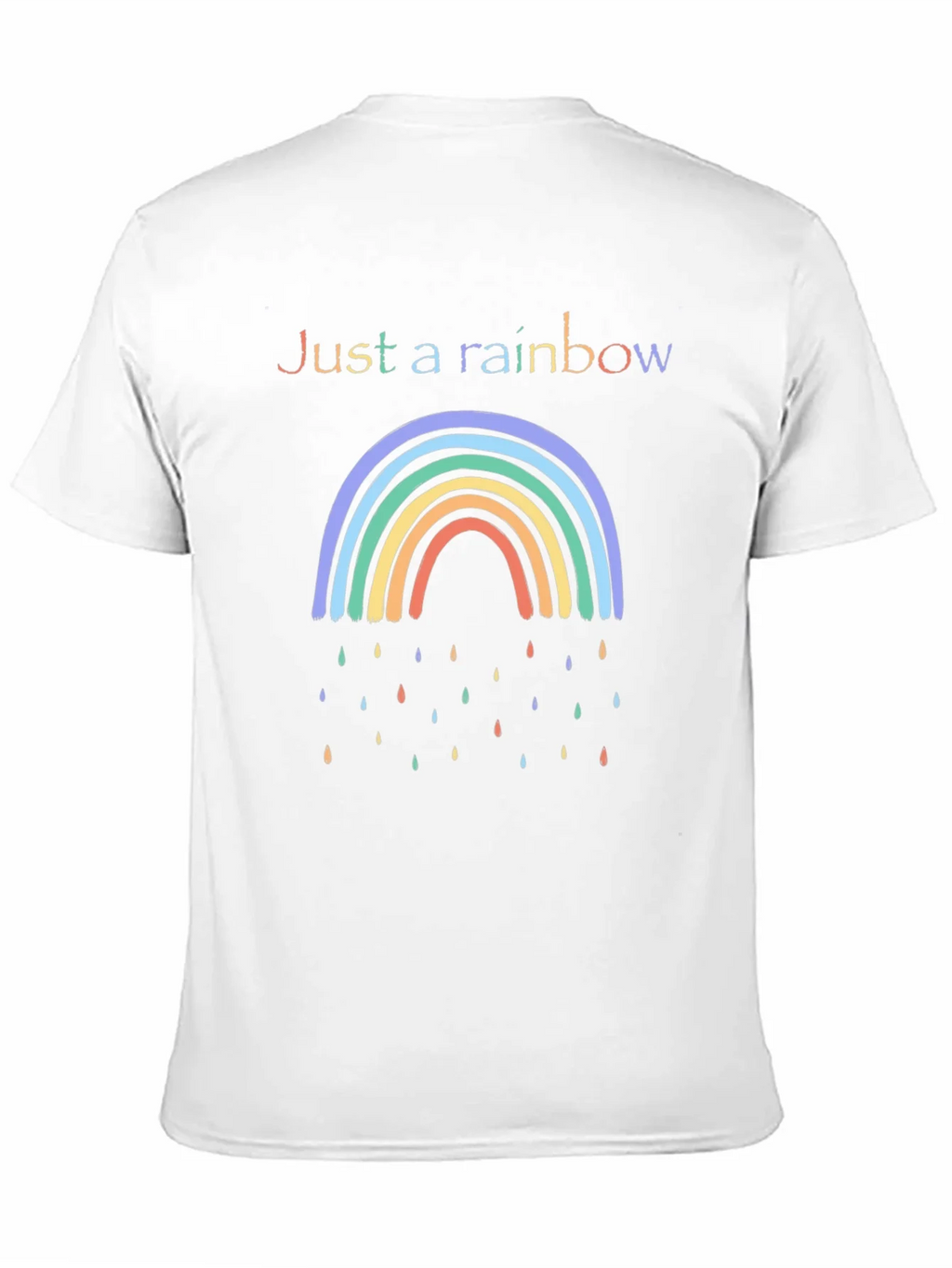 Rainbow Graphic Tee - Just a T-Shirt product image 9