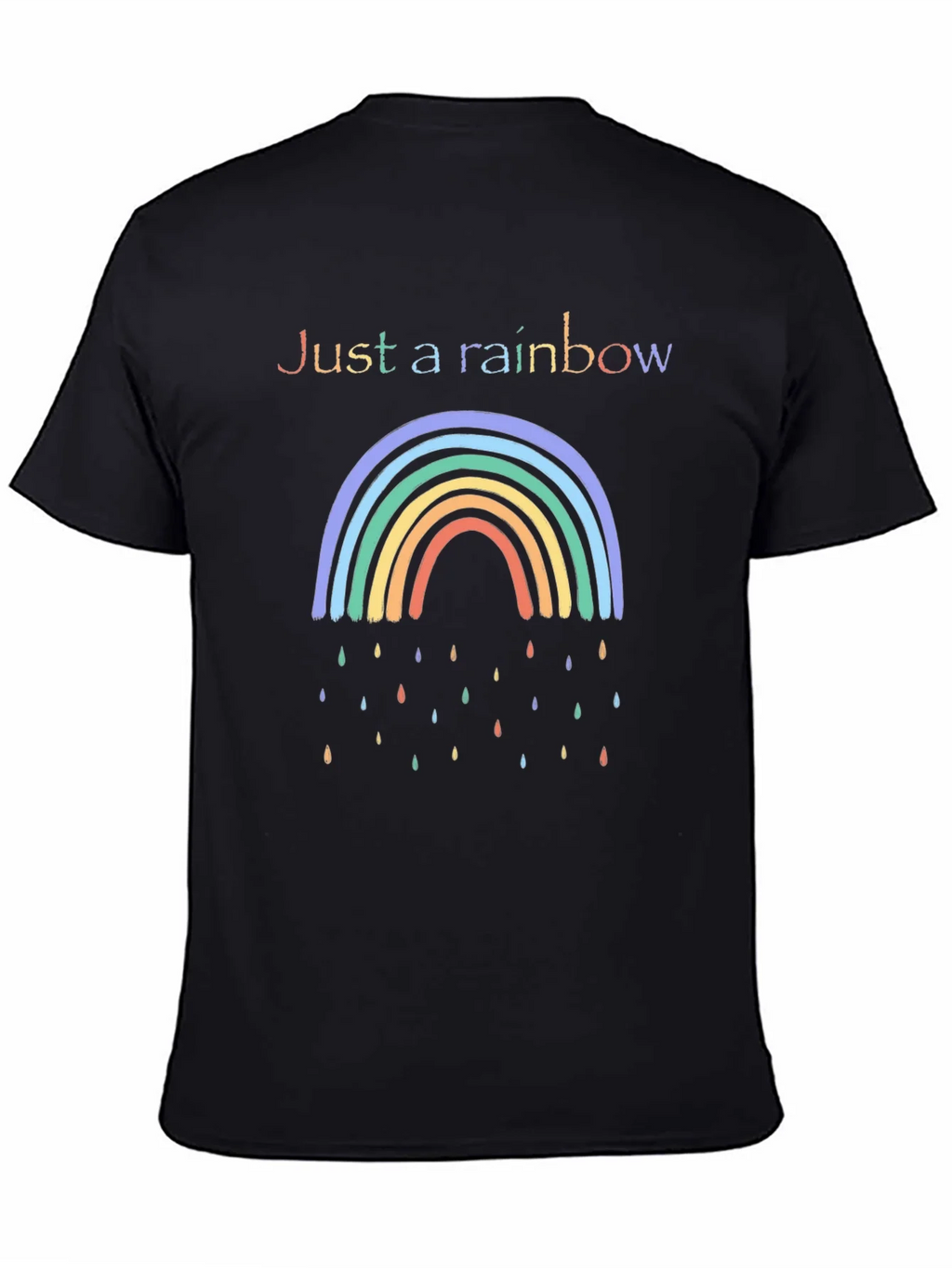 Rainbow Graphic Tee - Just a T-Shirt product image 4