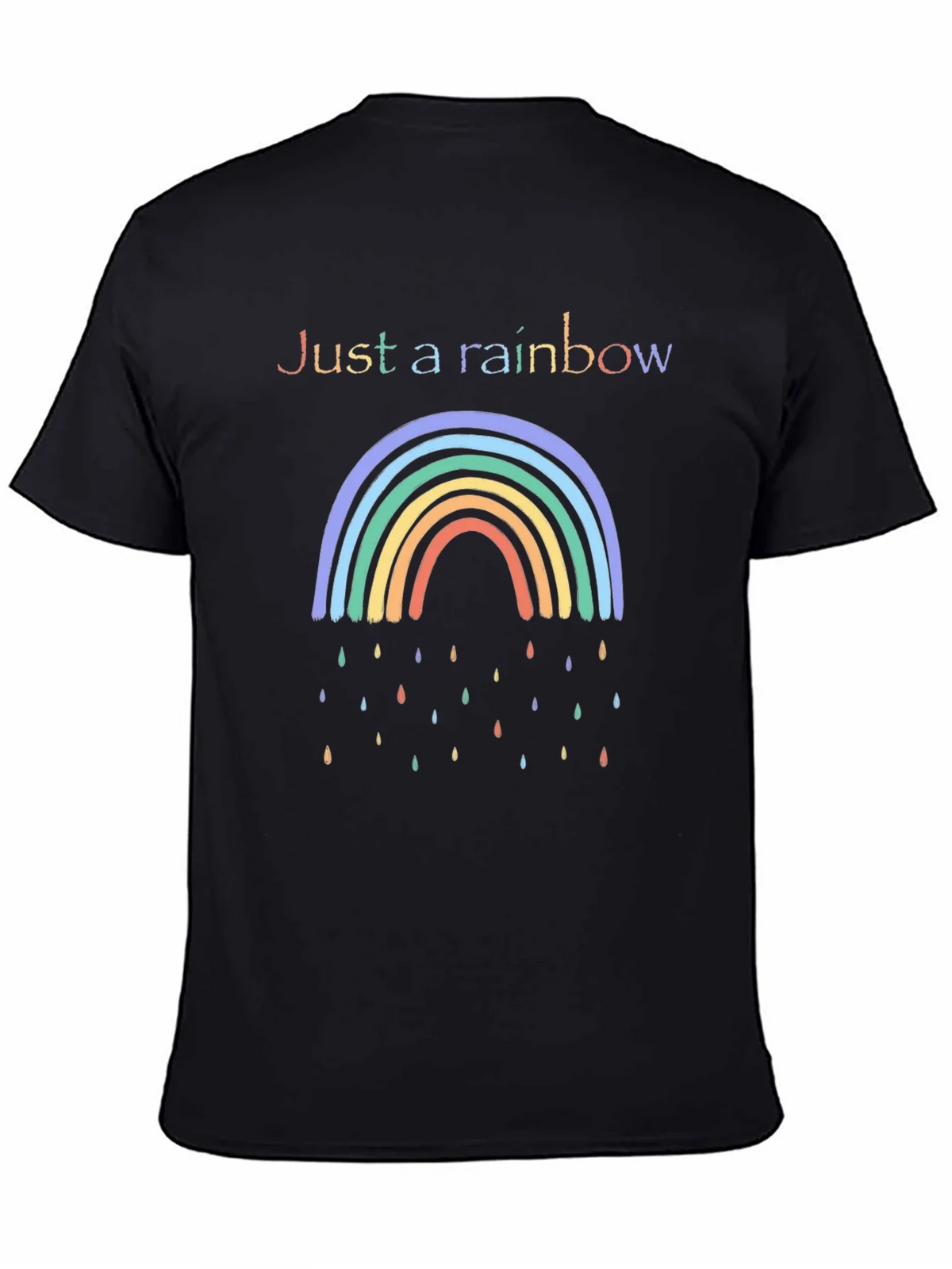 Rainbow Graphic Tee - Just a T-Shirt product image 4