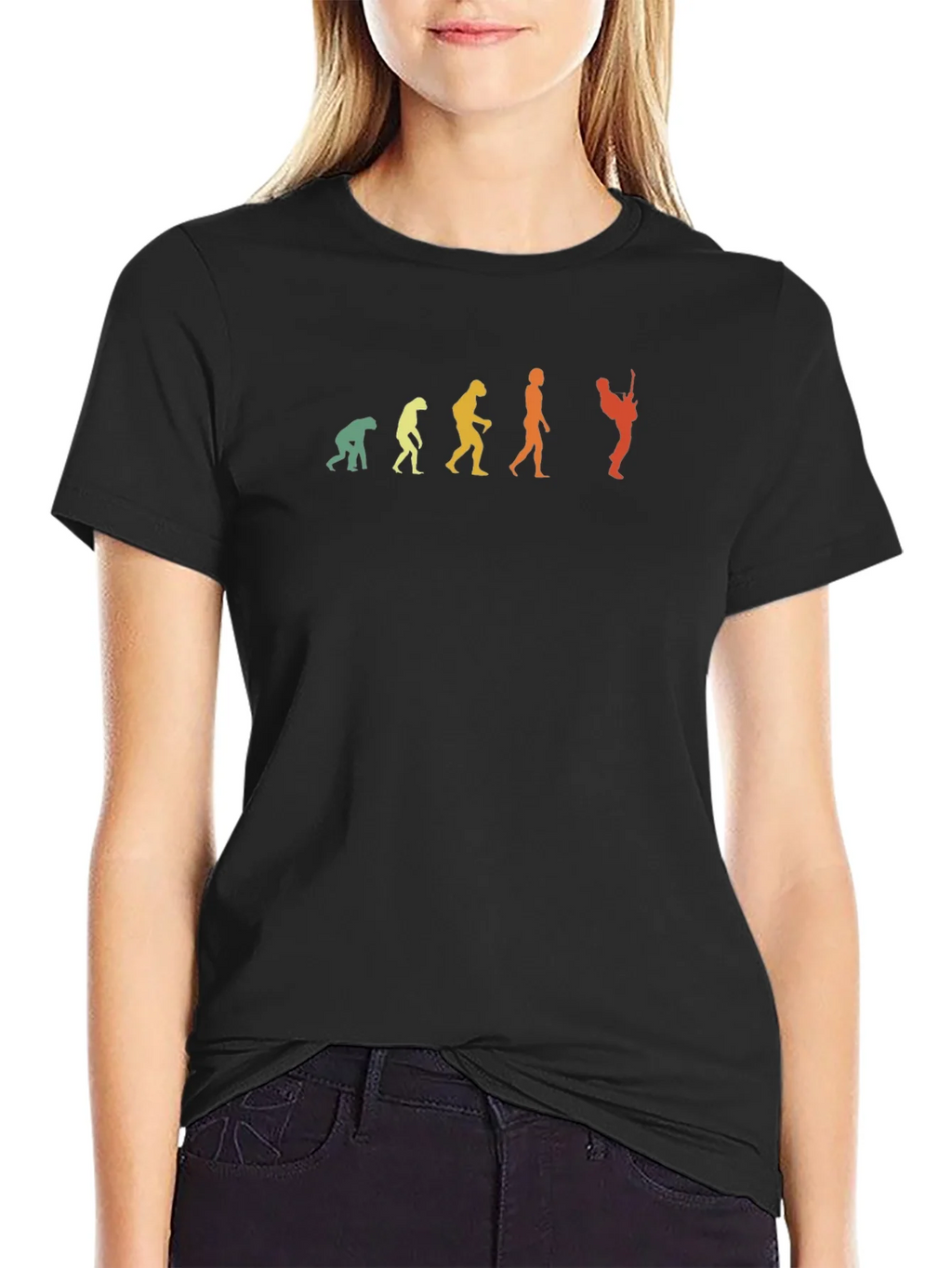 Evolution of Guitarist T-Shirt | Musician Tee product image 2