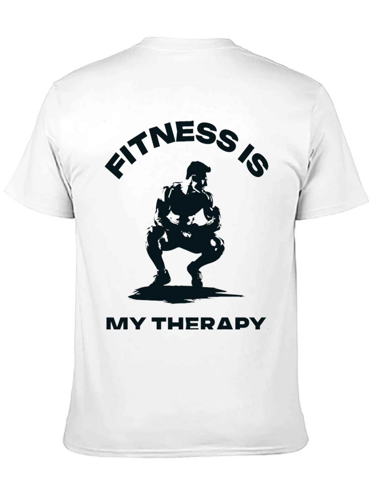 Fitness Is My Therapy Graphic T-Shirt product image 10