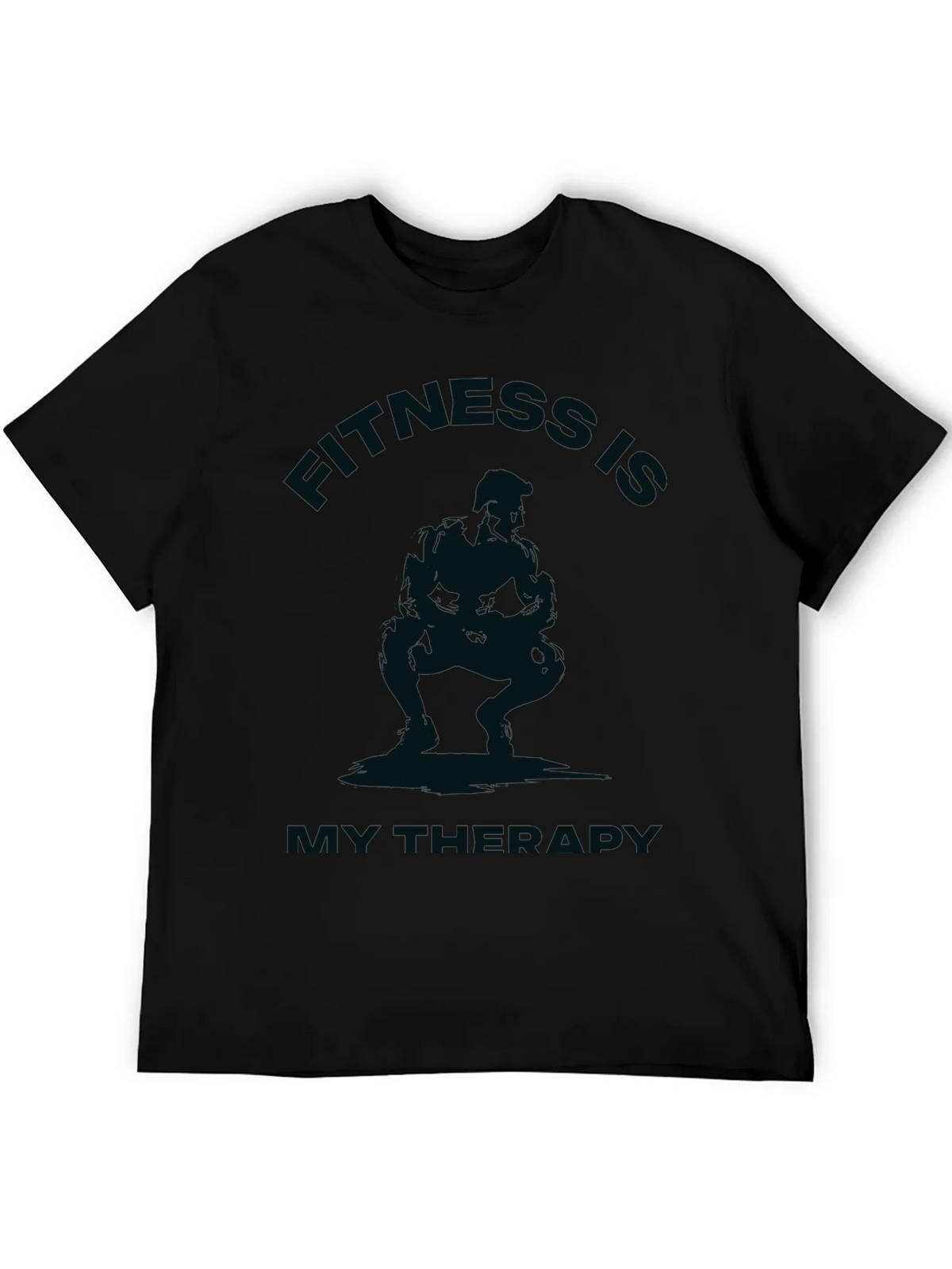 Fitness Is My Therapy Graphic T-Shirt product image 5