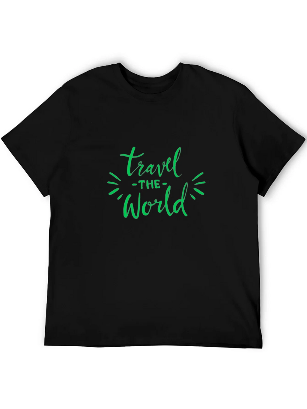 Travel the World Graphic Tee - Black product image 4